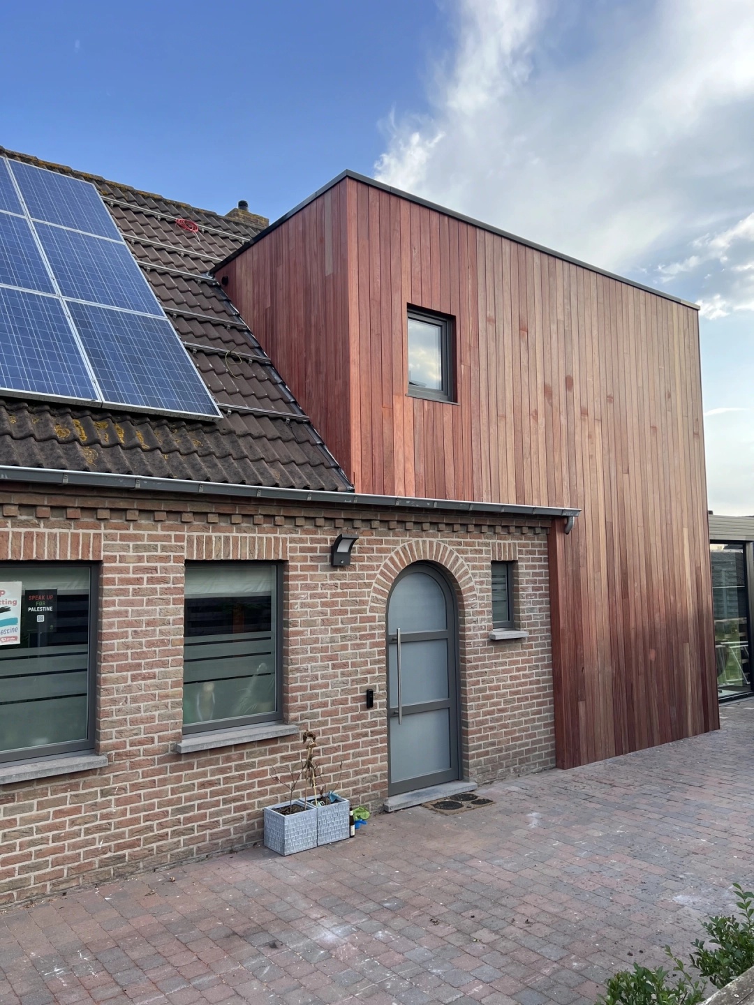 houtskeletbouw - aanbouw